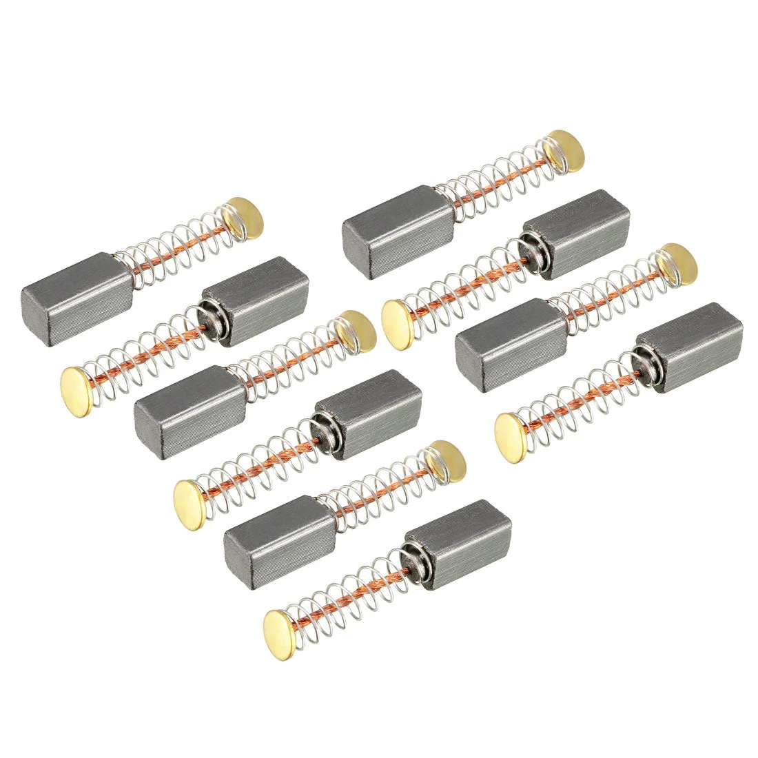 Carbon Brushes for Electric Motors 11mm x 5mm x 5mm Replacement Repair Part Set of 10
