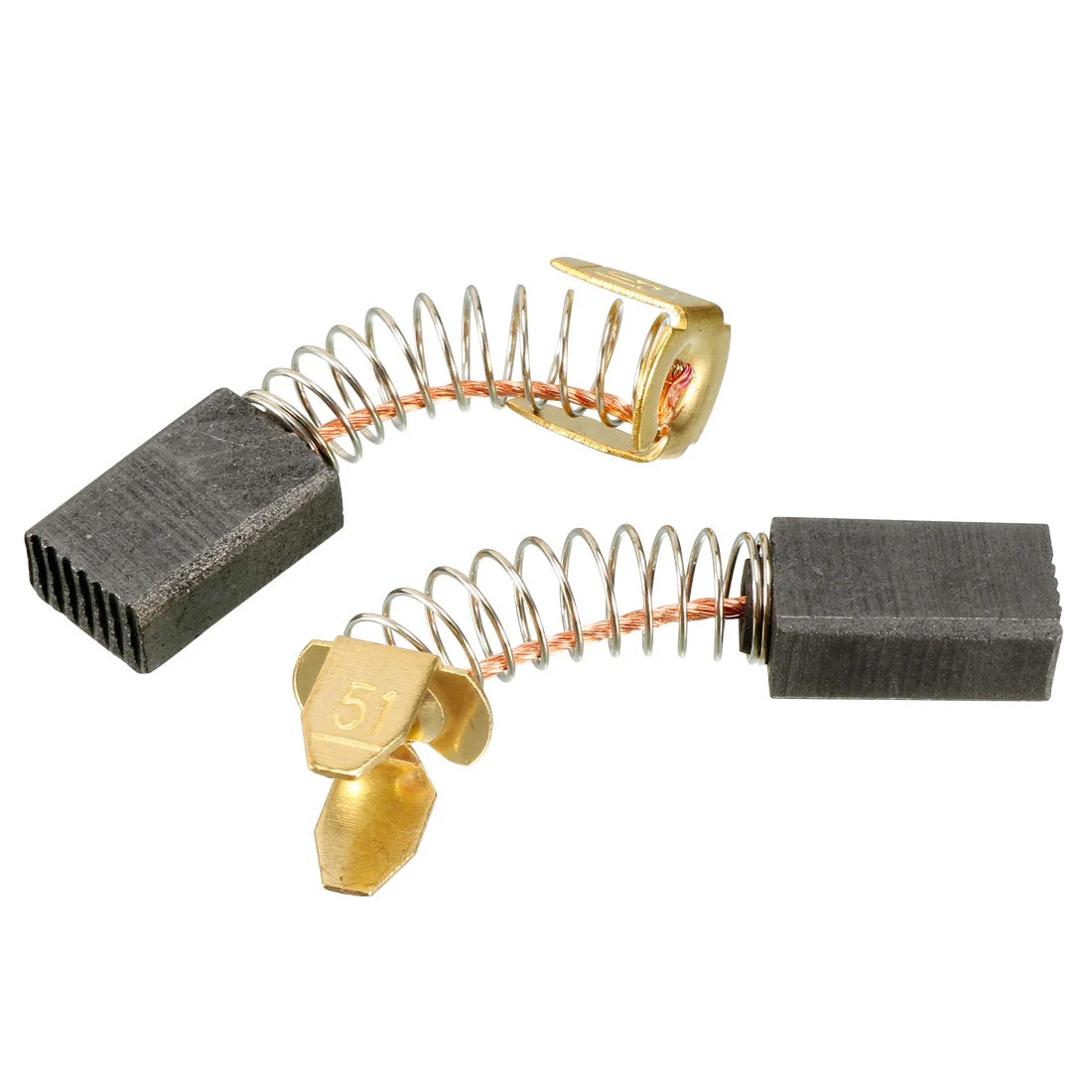 2Pcs Carbon Brushes,for Electric Motor,12mmx8.5mmx5.5mm,Power Tool,Replacement Repair Part
