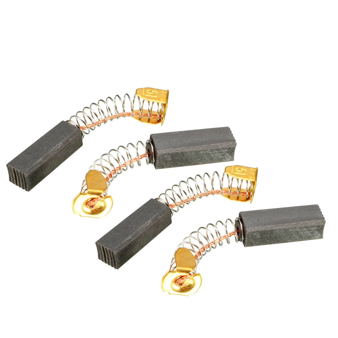 Carbon Brushes for Electric Motors 20mm x 7mm x 6mm Replacement Repair Part 4pcs