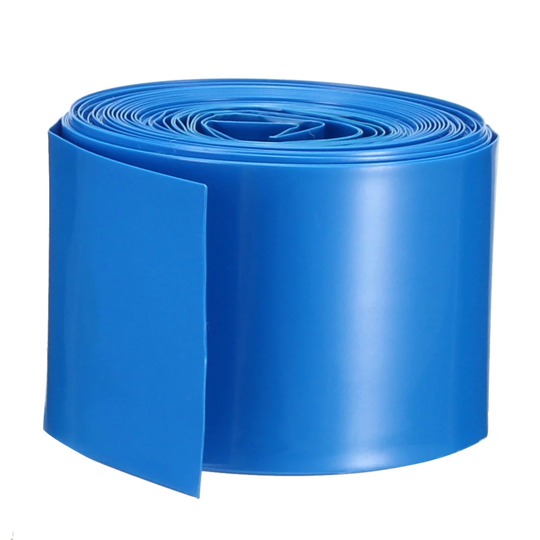 PVC Heat Shrink Tubing 29.5mm Flat Width for 18650 Shrink Film 5M Blue