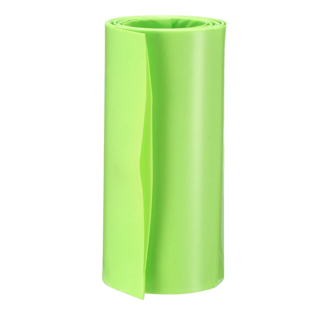 PVC Heat Shrink Tubing 85mm Flat Width for 18650 1 Meter Green