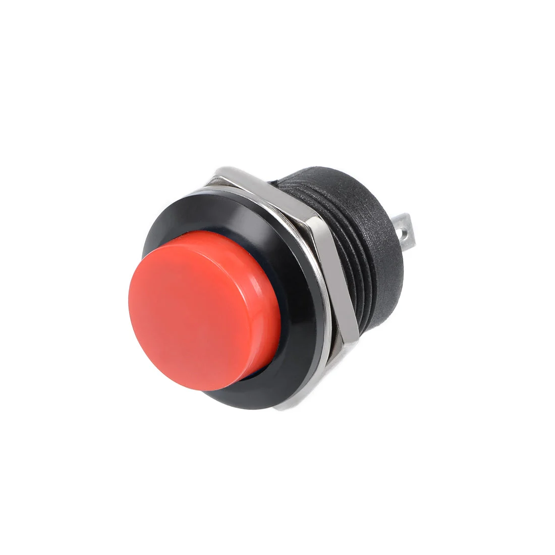 5Pcs,16mm Red Momentary Push Button Switch Round Button R13-507 SPST 1 NO