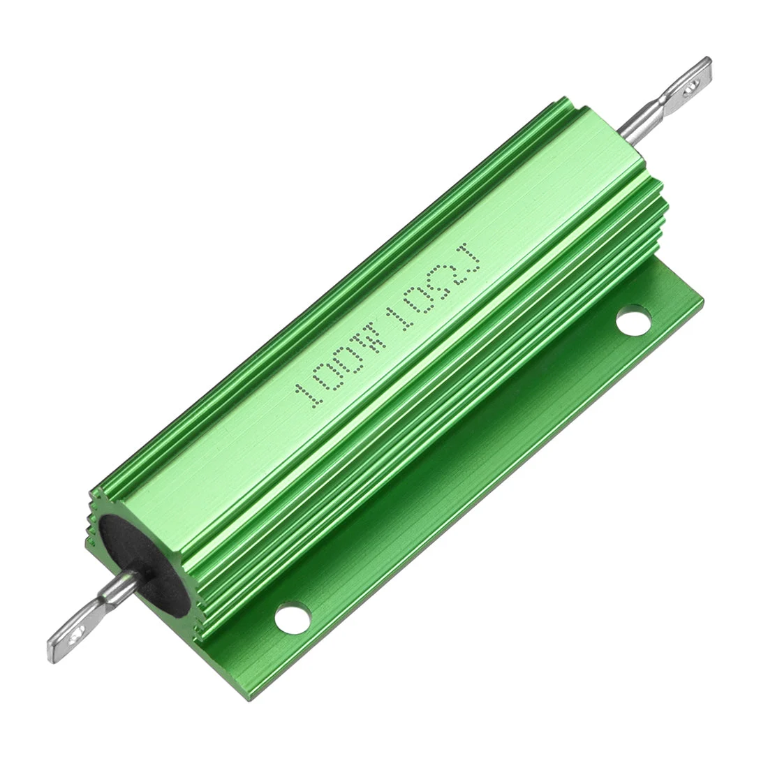 Aluminum Case Resistor 100W 10 Ohm Wirewound Green for LED Replacement Converter