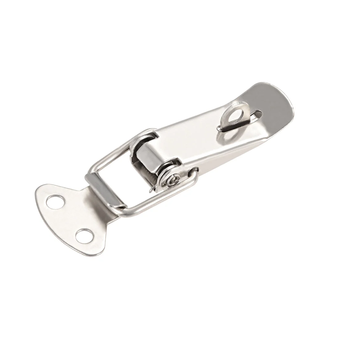 Iron Spring Loaded Toggle Case Box Chest Trunk Latch Catches Hasps Clamp, 72mm Overall Length