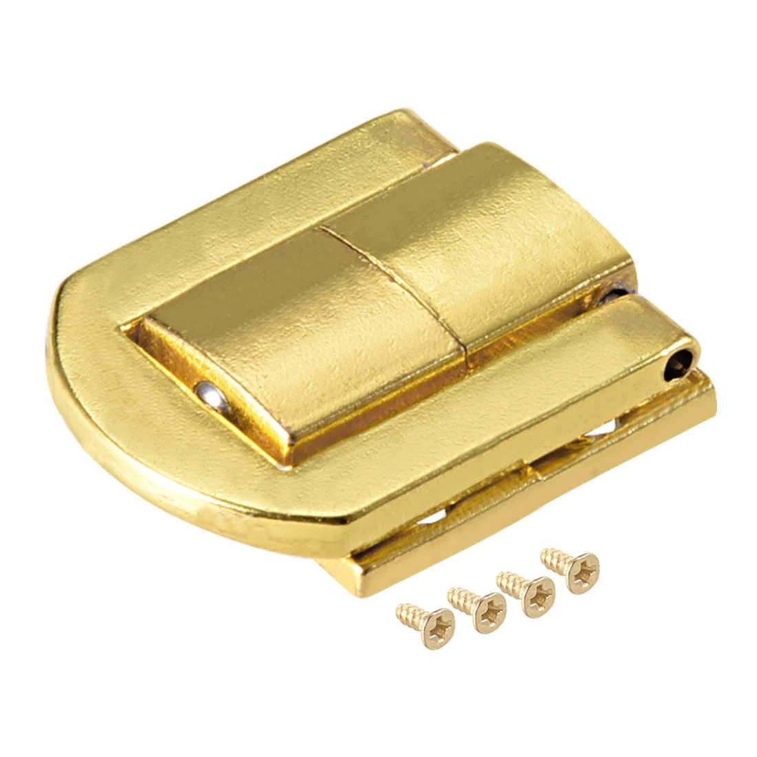 Toggle Latch, 25mm Retro Style Golden Decorative Hasp Jewelry Box Catch w Screws