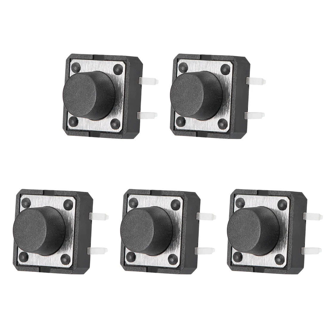 12x12x7mm Size Panel Mini/Micro/Small PCB Momentary Tactile Tact Push Button Switch DIP 5PCS
