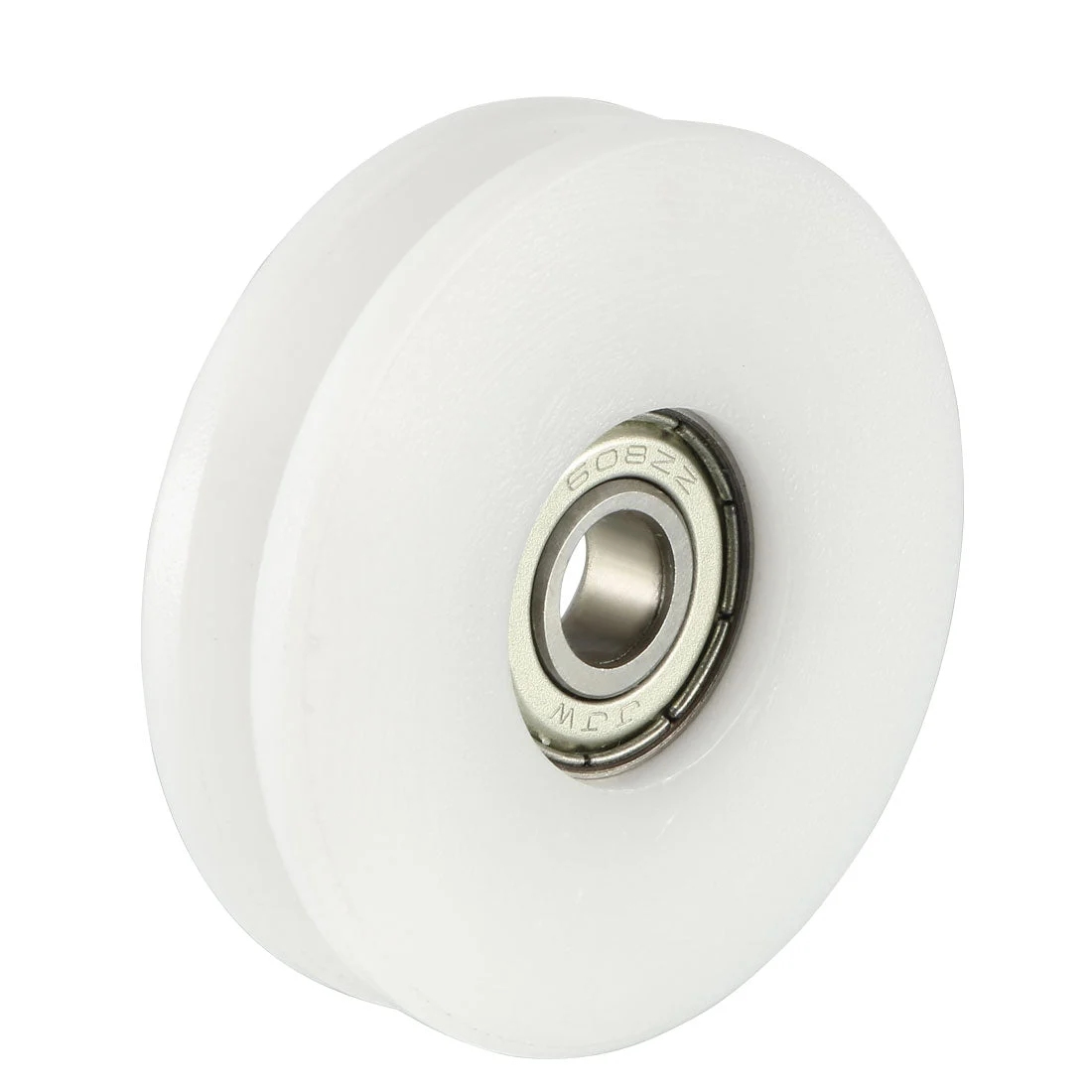 2pcs 4.7mm Deep Metal U Groove Guide Bearing Pulley Rail Ball Wheel 8x50x12mm