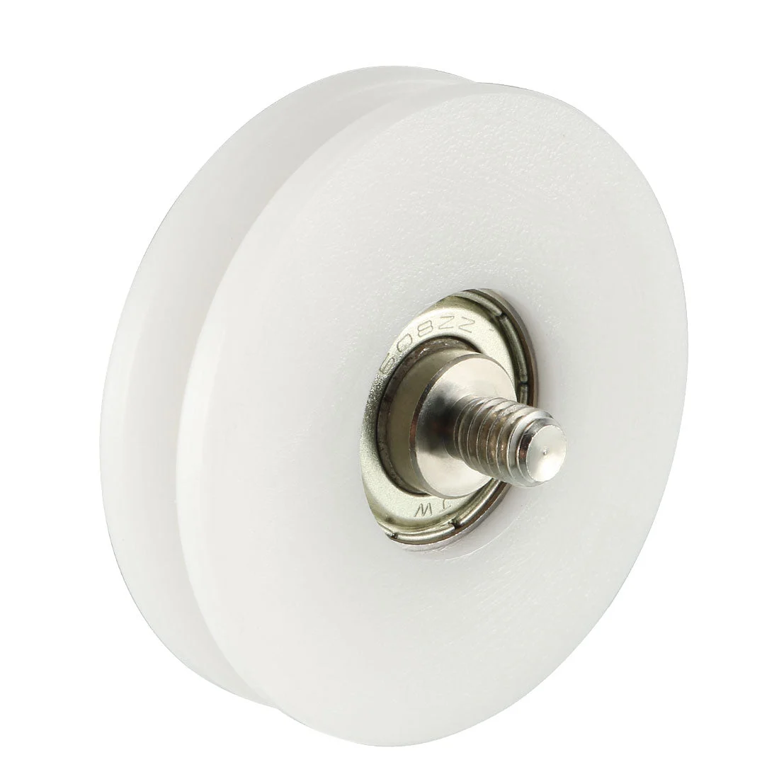 4.5mm Deep V Groove Threaded Rod Track Guide Bearing Pulley Wheel 8x50x12mm
