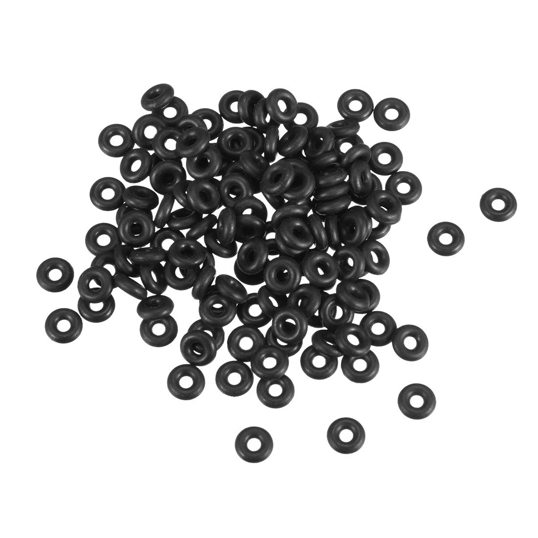 250pcs O-Rings Nitrile Rubber 2mm x 6mm x 2mm Seal Rings Sealing Gasket