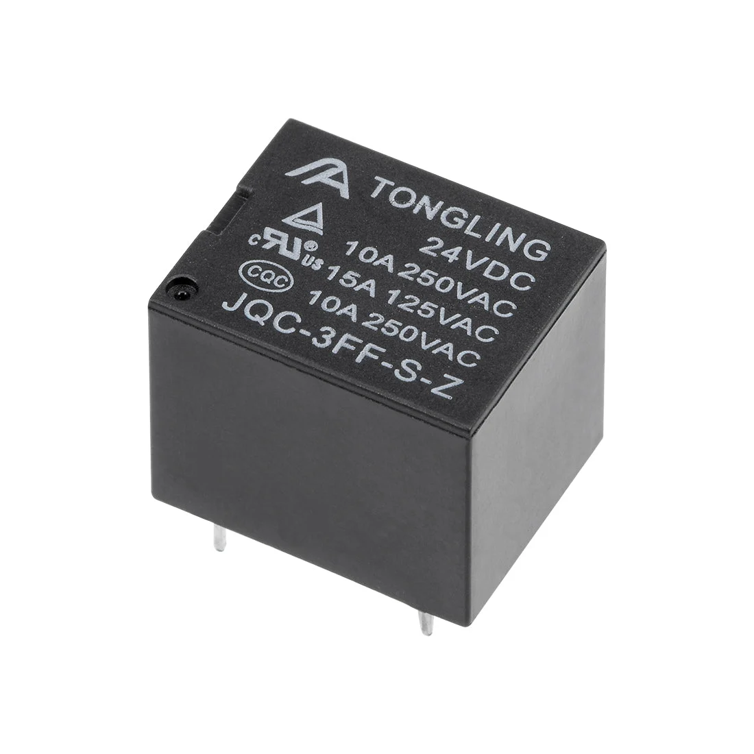 1 Pcs JQC-3FF-S-Z DC 24V Coil SPDT 5 Pin PCB Electromagnetic Power Relay