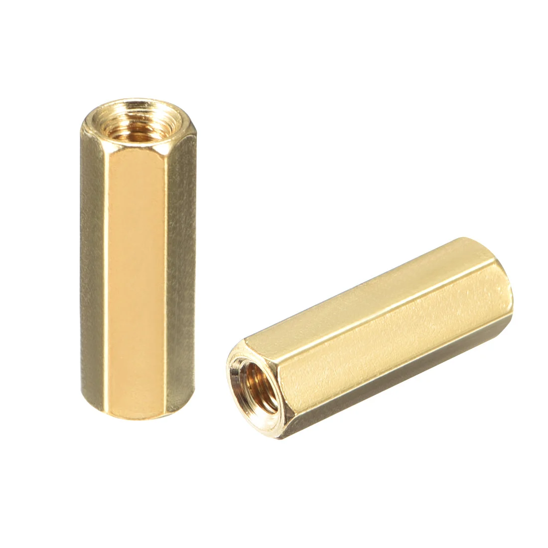 100pcs Brass Straight PCB Pillar Female Thread Hex Standoff Spacer M3x5x14mm