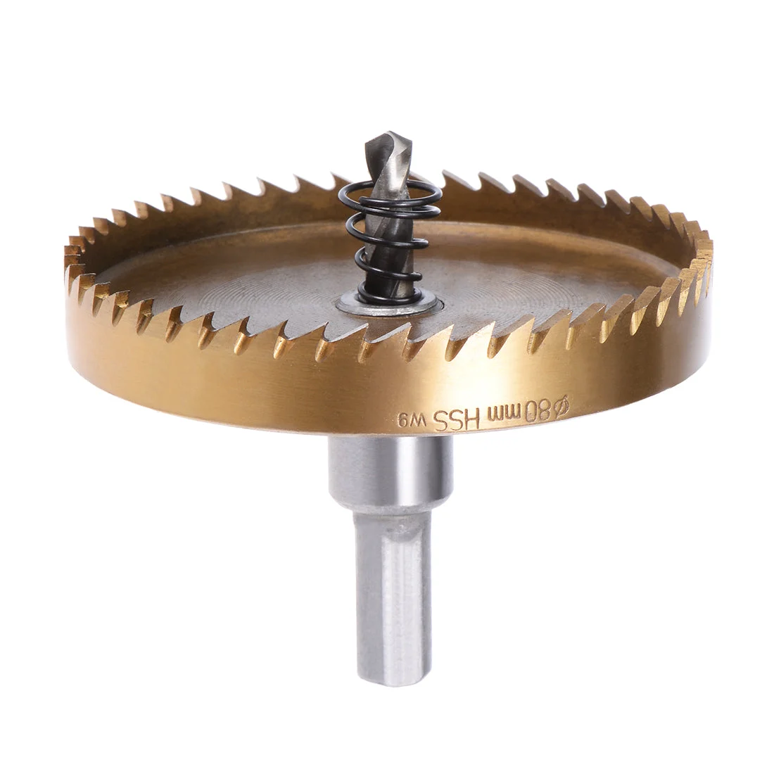 80mm HSS Drill Bit Hole Saw Stainless High Speed Steel Metal Alloy