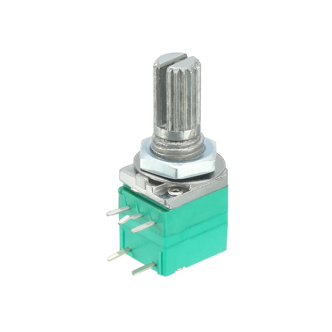B503 50K Ohm Variable Resistors Single Turn Rotary Carbon Film Taper Potentiometer