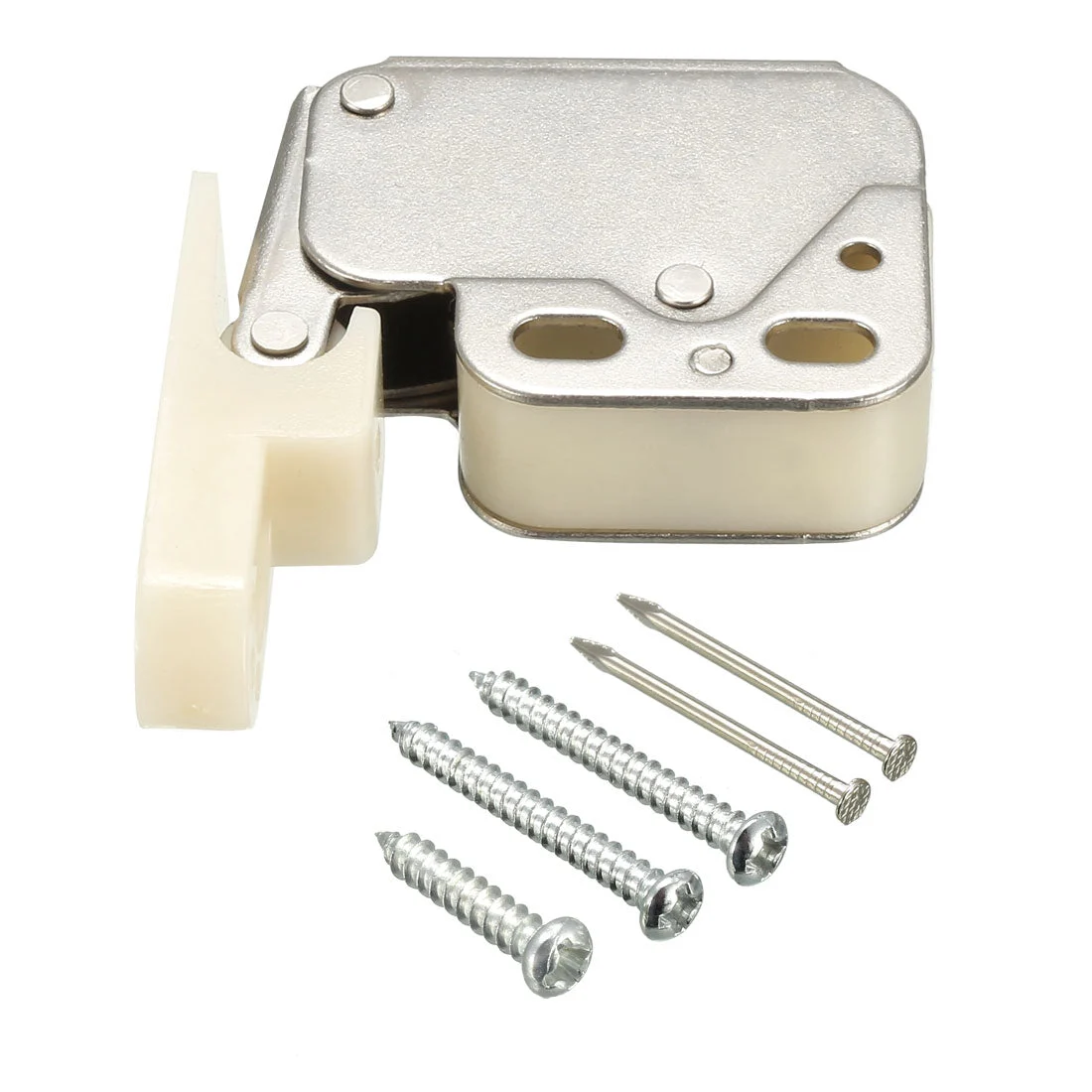 Cabinet Cupboard Spring Press Open Door Catch Tip Touch Push Latch Stops 4pcs