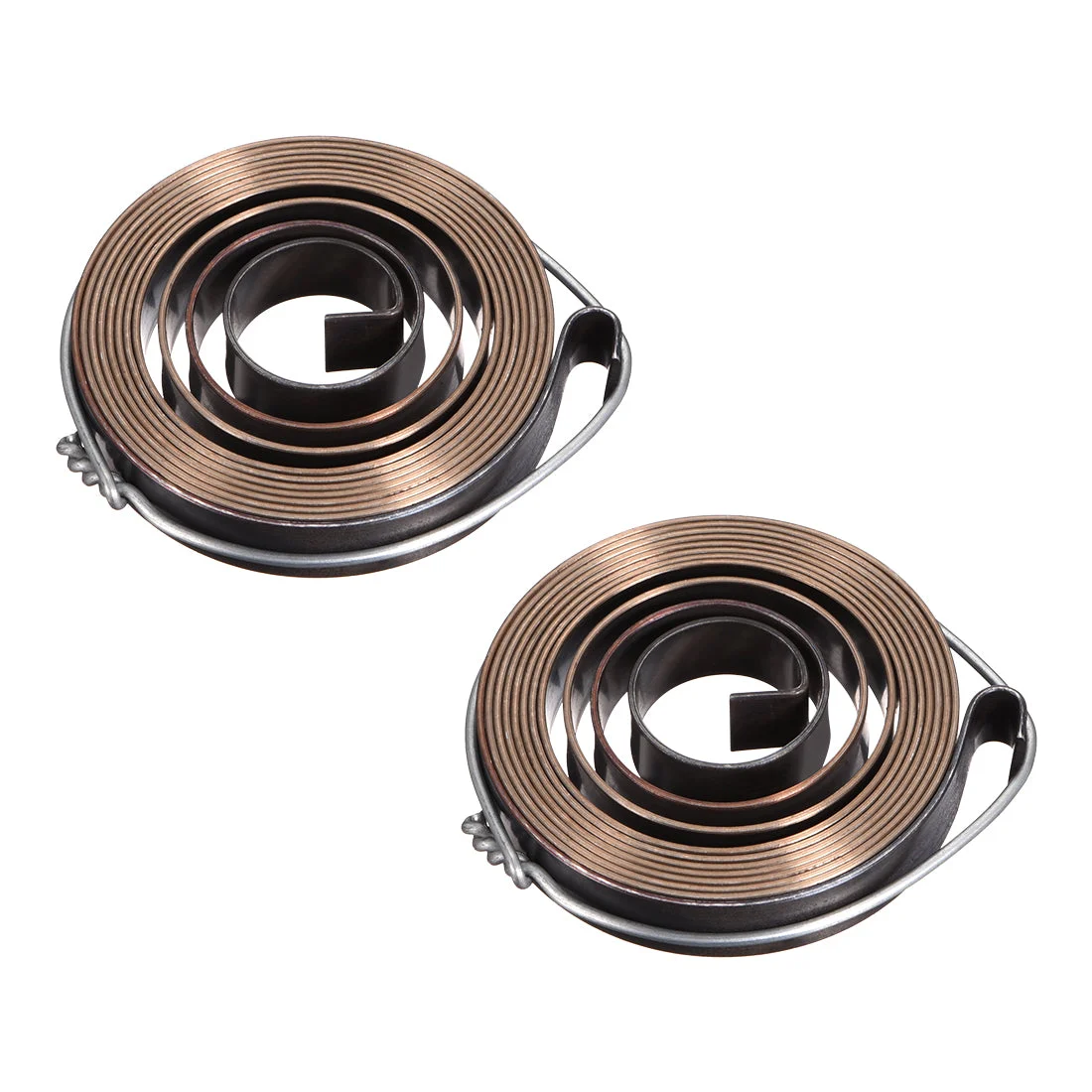 Drill Press Spring Quill Feed Return Coil Spring Blackening 1540mm 56x10x1mm 2pcs