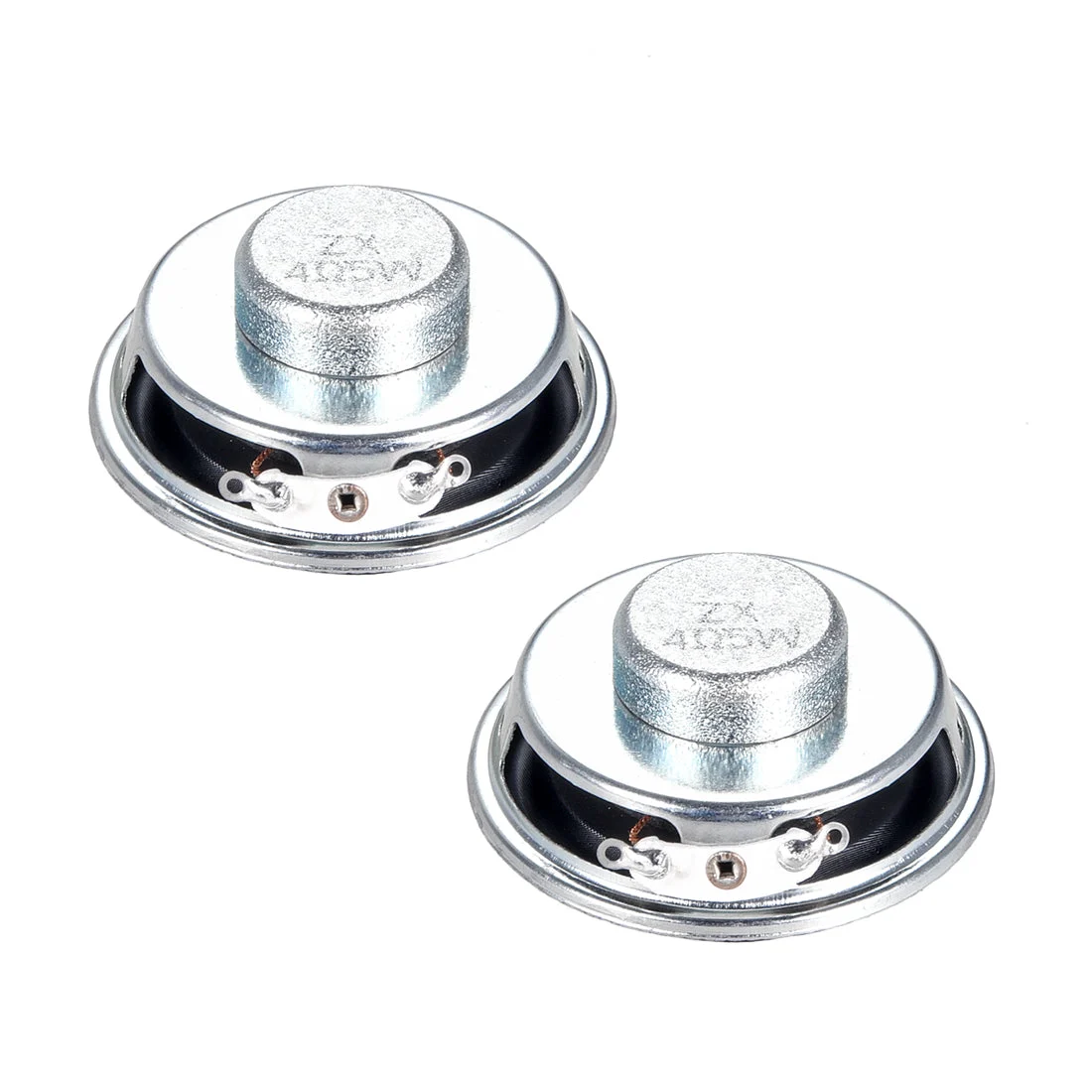 5W 4 Ohm DIY Audio Speaker Loudspeaker 50mm Round Shape 2pcs