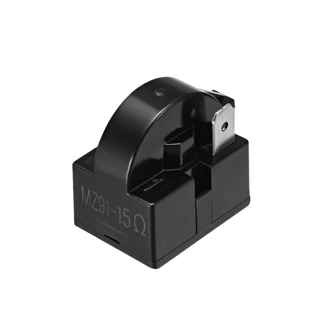 15 Ohm 1 Pin Refrigerator Starter Relay Black