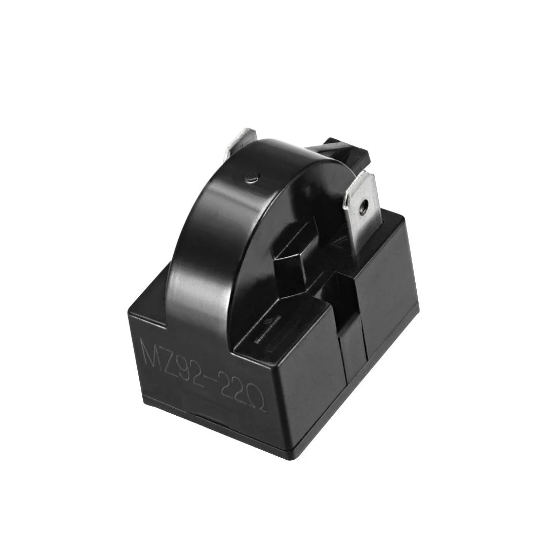 22 Ohm 2 Pin Refrigerator Starter Relay Black
