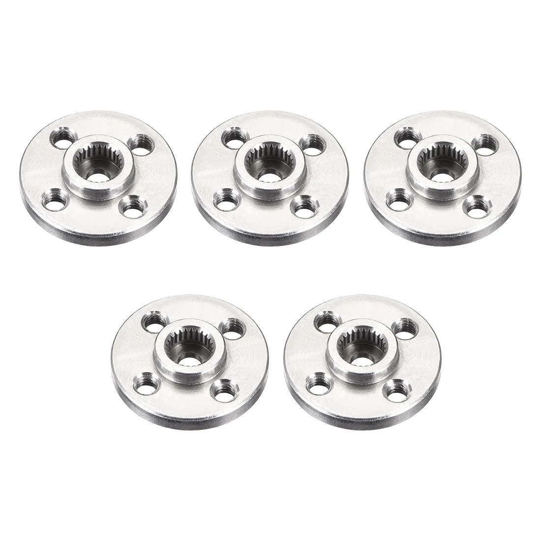 5 x Servo Arm Horn Aluminum 25T Silver Tone