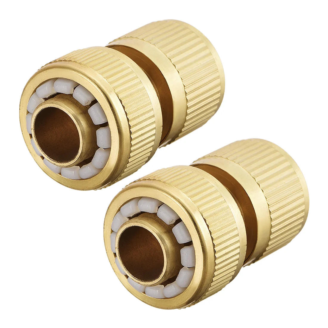 5/8" Brass Quick Connectors Adapters Garden Hose Fittings 2pcs