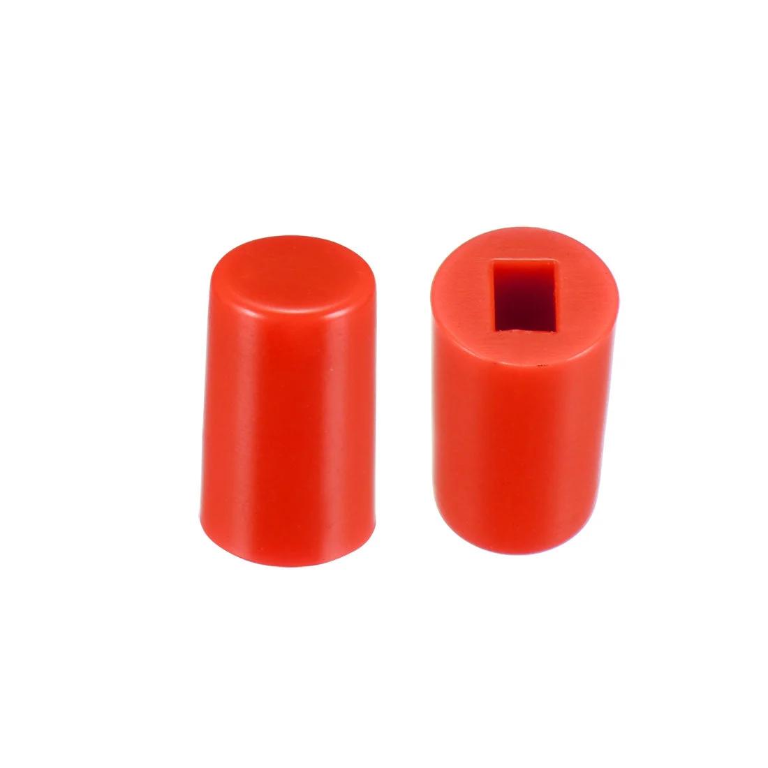 Uxcell 40pcs Tactile Push Button Switch Caps 6x10mm for Micro Tactile Switch Red