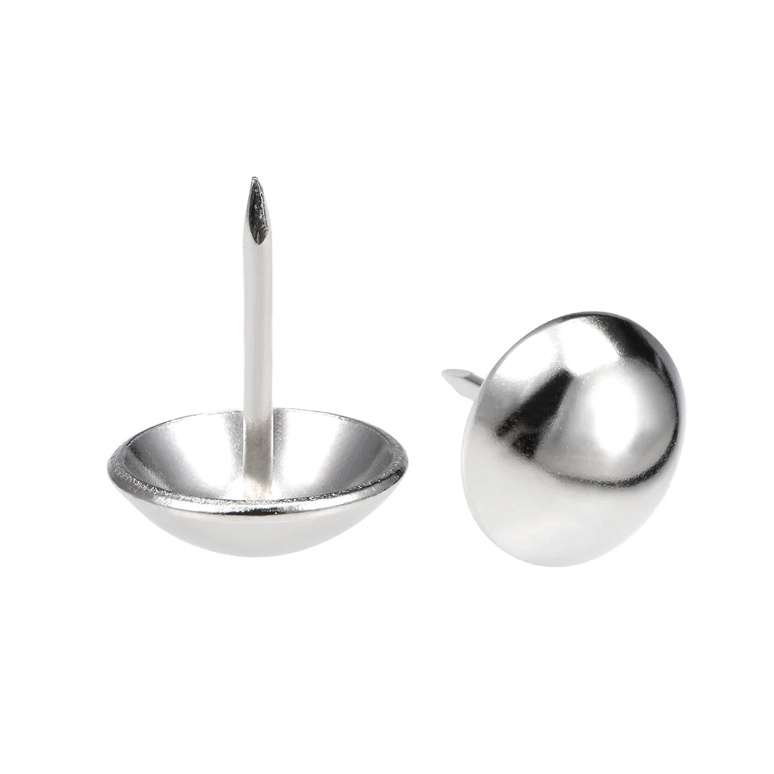 Upholstery Nails Tack 16mm Head Dia Round Thumb Push Pins 80 Pcs