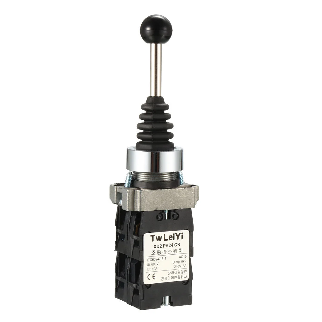 Joystick Switch Controllers 4 Position 4NO Momentary Type AC 600V 10A 22mm Panel Mount