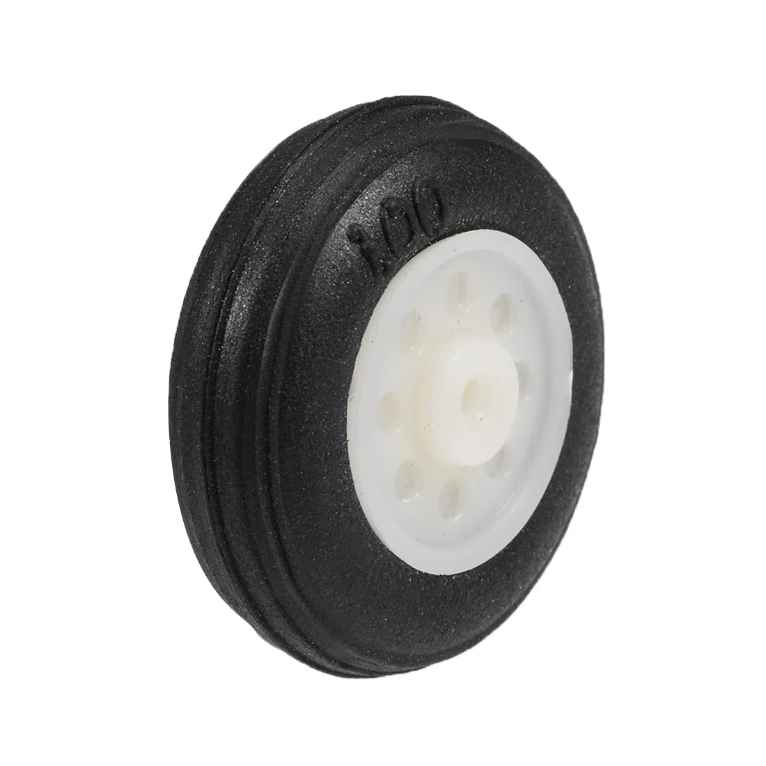 Tire and Wheel Sets for RC Car Airplane,PU Sponge Tire with Plastic Hub,1"