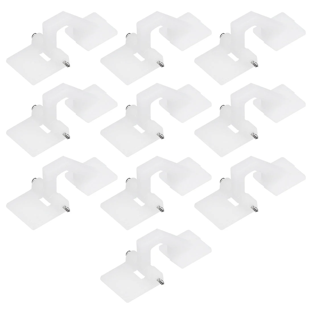 RC Hinges Adjustable Hatch Hinge L27 x W11 mm, for RC Model Airplane Parts 10pcs