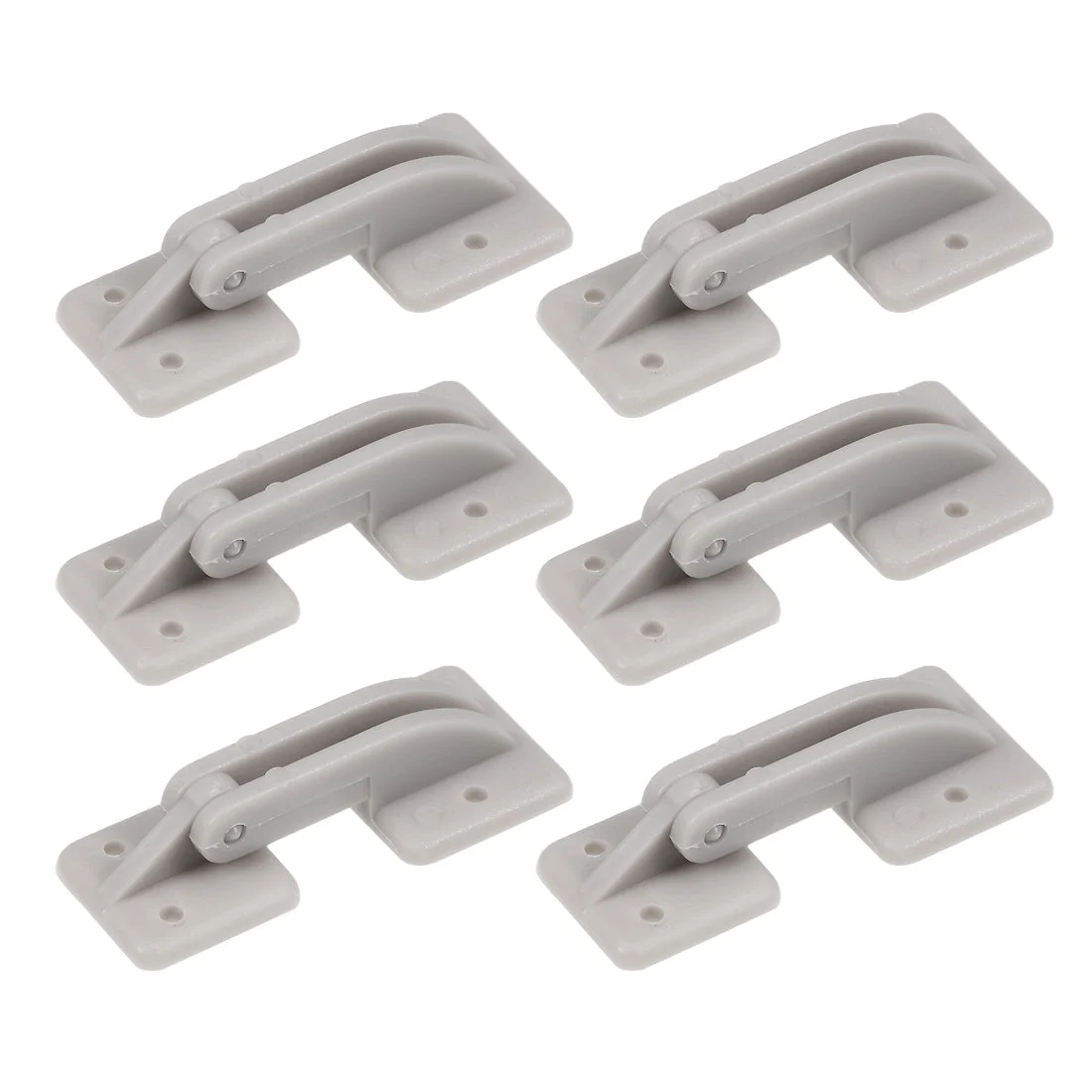 RC Hinges Adjustable Hatch Hinge L38 x W18 mm, for RC Model Airplane Parts Grey 6pcs
