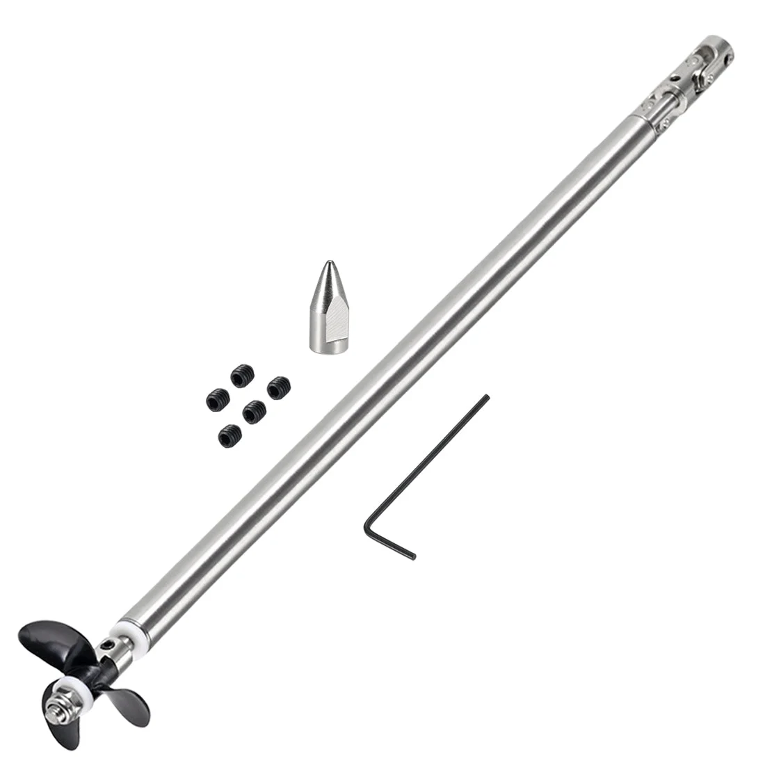 4mm Drive Shaft w Propeller Joint, L 250mm Shaft fit 3.17mm Motor Shaft