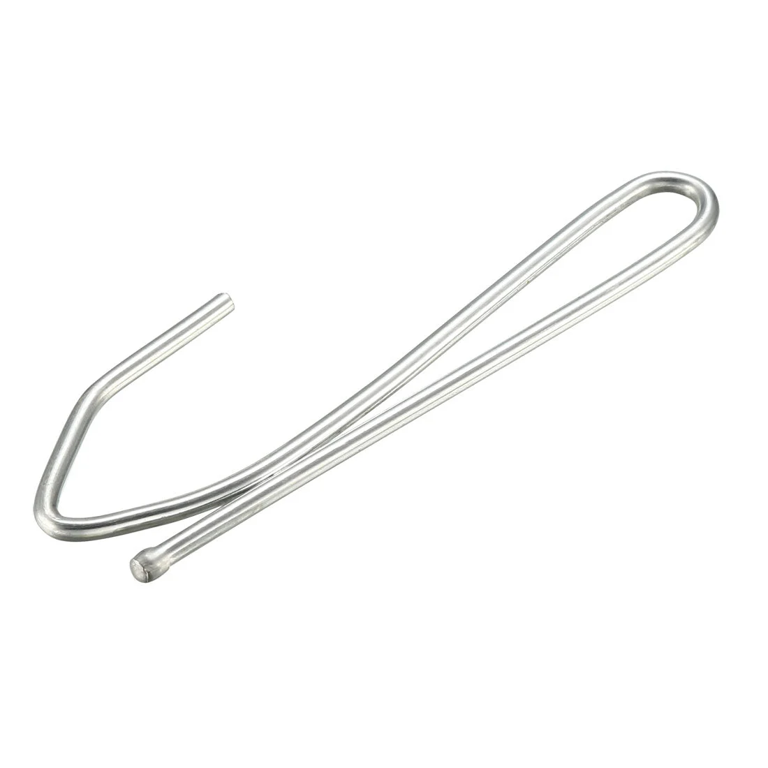 Curtain Hooks Pin-On Drapery Hook Zinc Plating Long Shanks 2.7" 40 Pcs