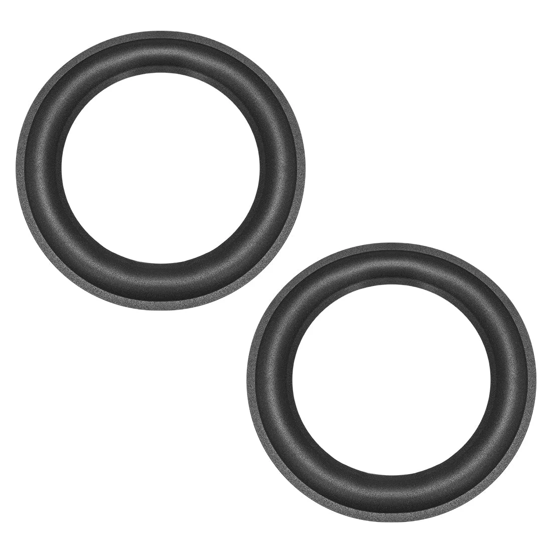 Uxcell 161mm( 6.34 Inches) Speaker Foam Edge Surround Rings Replacement Parts for Speaker Repair or DIY 2pcs