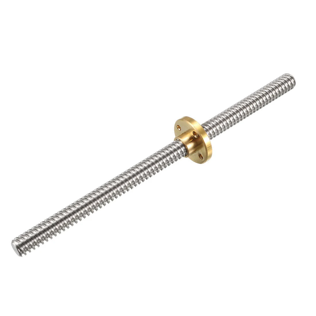 150mm T8 Pitch 2mm Lead 4mm Lead Screw Rod with Copper Nut for 3D Printer