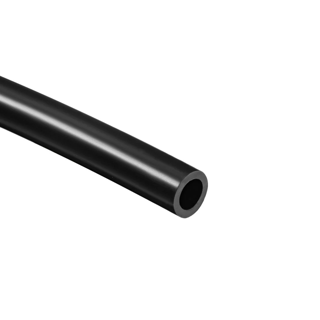 Silicone Tubing 6mm ID X 10mm OD 3.28ft 1m Silicon Rubber Tube Air Hose Pipe for Pump Transfer Black