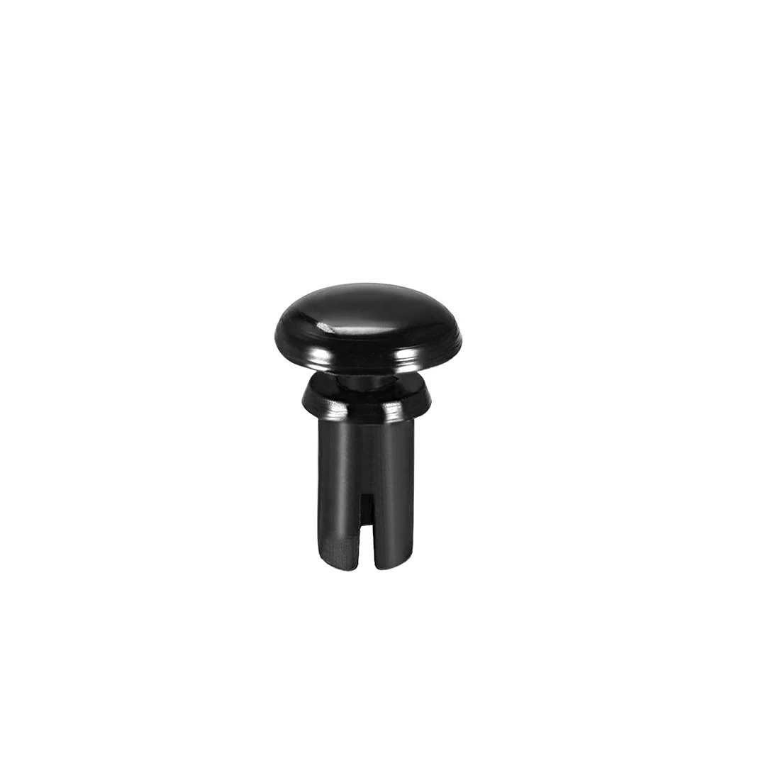 Uxcell Push Clip Rivet 3.5mm x 6mm PCB Circuit Panel Nylon Fastener Black 50Pcs