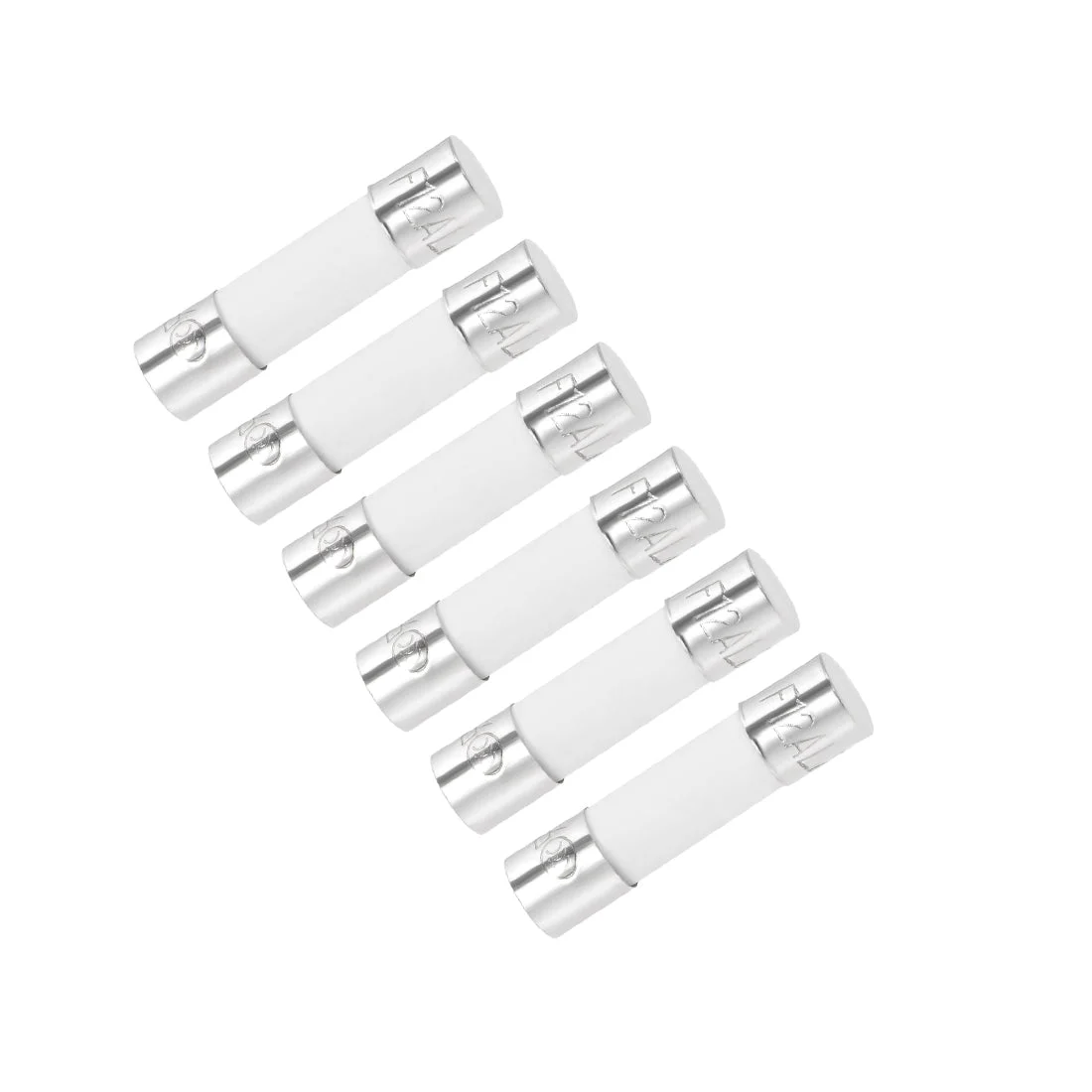 Cartridge Fuses 12A 250V 5x20mm Fast Blow Amplifier Energy Saving Lamp 6X