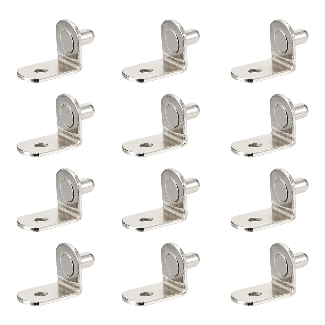 Shelf Support Peg,5mm L-Shaped Support, Furniture Cabinet Closet Shelf,Bracket Pegs with Hole,for Kitchen Furniture Book Shelves Supplies,40pcs