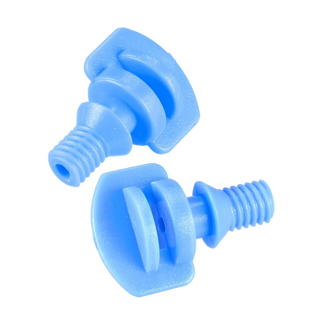 Micro Sprayer Fan Jet, 360 Degree Refraction Atomized Dripper Hydroponic Garden Irrigation, 50 Pcs (Blue)
