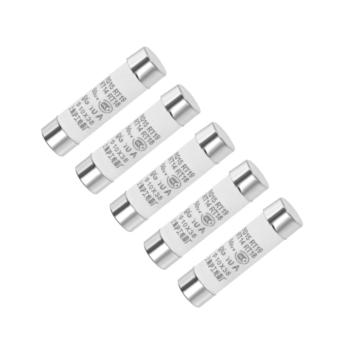 Cartridge Fuses 10A 500V 10x38mm Fast Blow Audio Amplifier Ceramic 5X