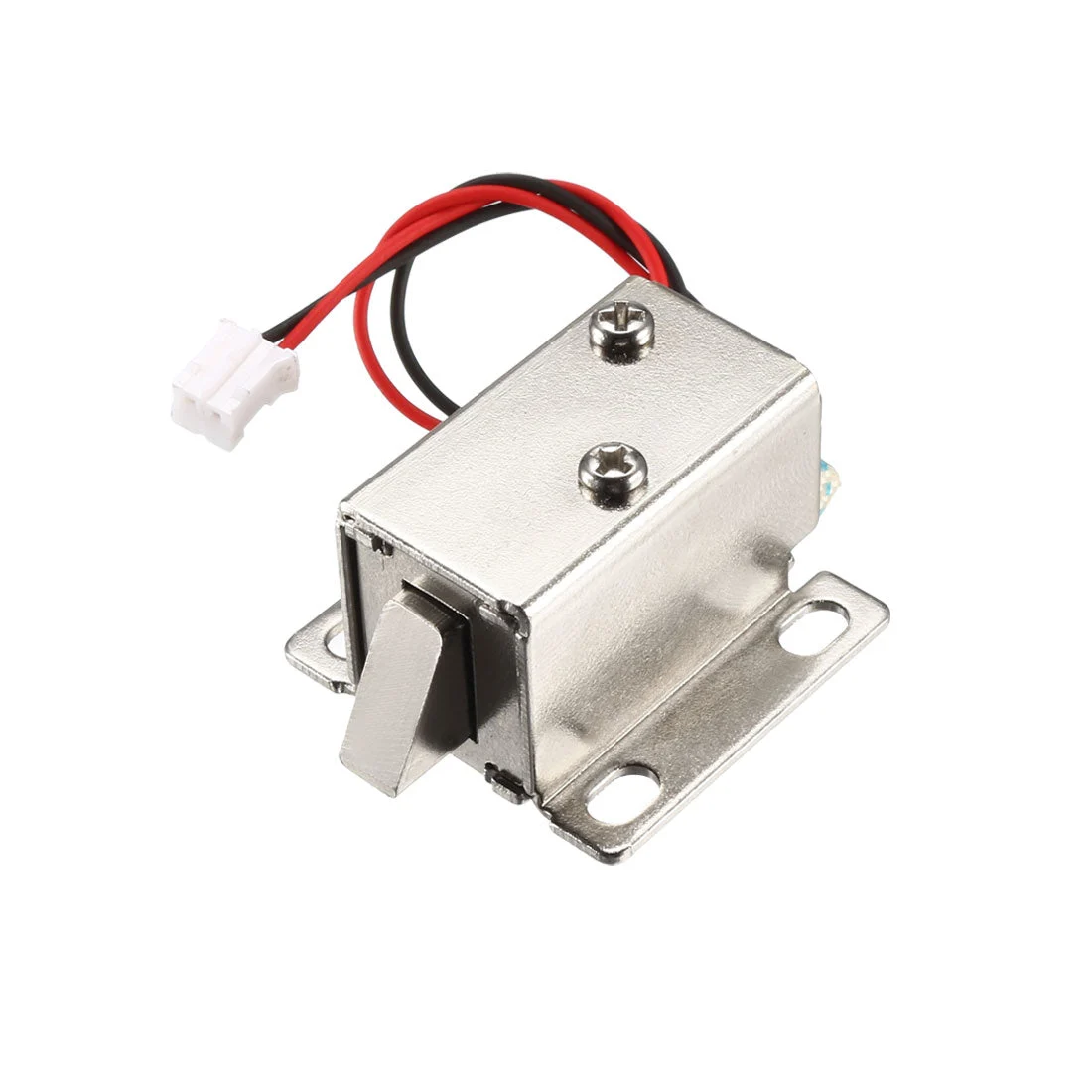 DC 6V 1A 6mm Mini Electromagnetic Solenoid Lock Assembly Tongue Up for Electirc Lock Cabinet Door Lock