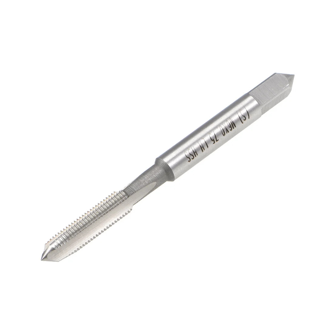 Metric Machine Tap Left Hand M6 Thread 0.75 Pitch H2 Accuracy 3 Flutes High Speed Steel Screw Thread Taps Tapping Tool