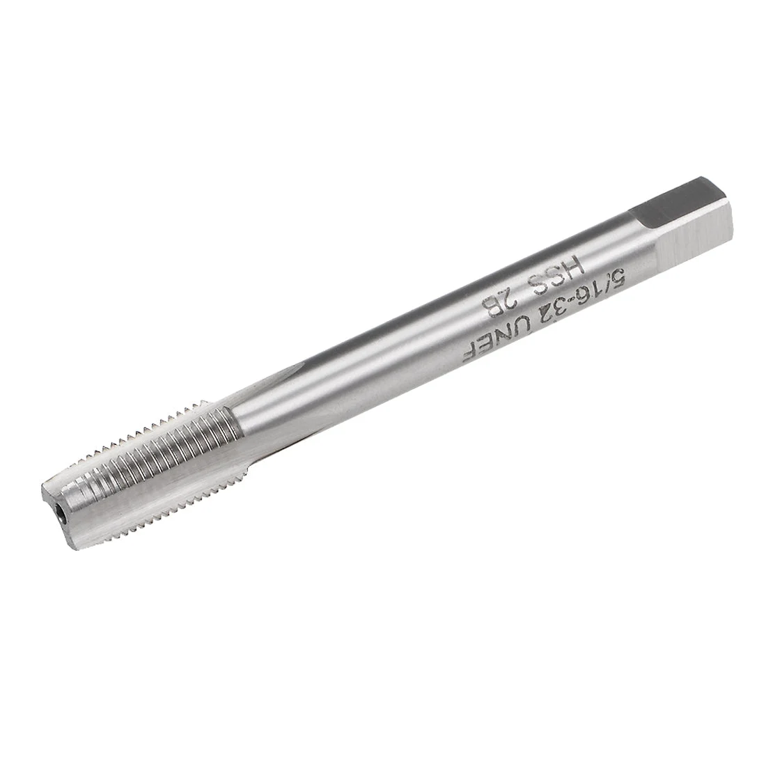 Machine Tap 5/16-32 UNEF Thread Pitch 2B Class 3 Flutes High Speed Steel