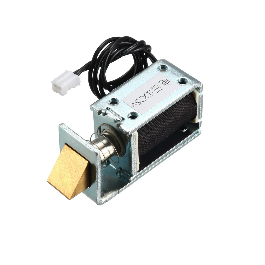 DC5V Push Type Electromagnetic Solenoid Lock, Open Frame, for Electirc Door Lock