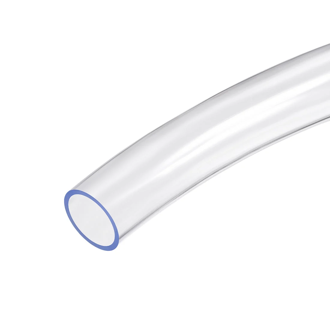 Uxcell PVC Clear Vinly Tubing,25mm ID x 30mm OD,2 Meter/6.56ft,Plastic Flexible Hose Tube,Flex Pipe for Water,Beverage Pump