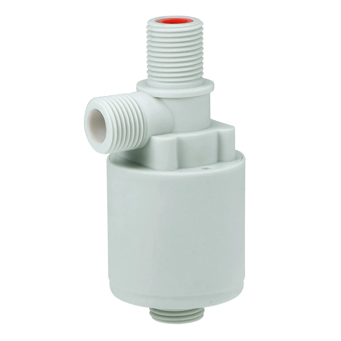 Float Ball Valve G1/2 Thread Plastic Vertical Exterior Water Liquid Level Control Sensor Automatic with Filter