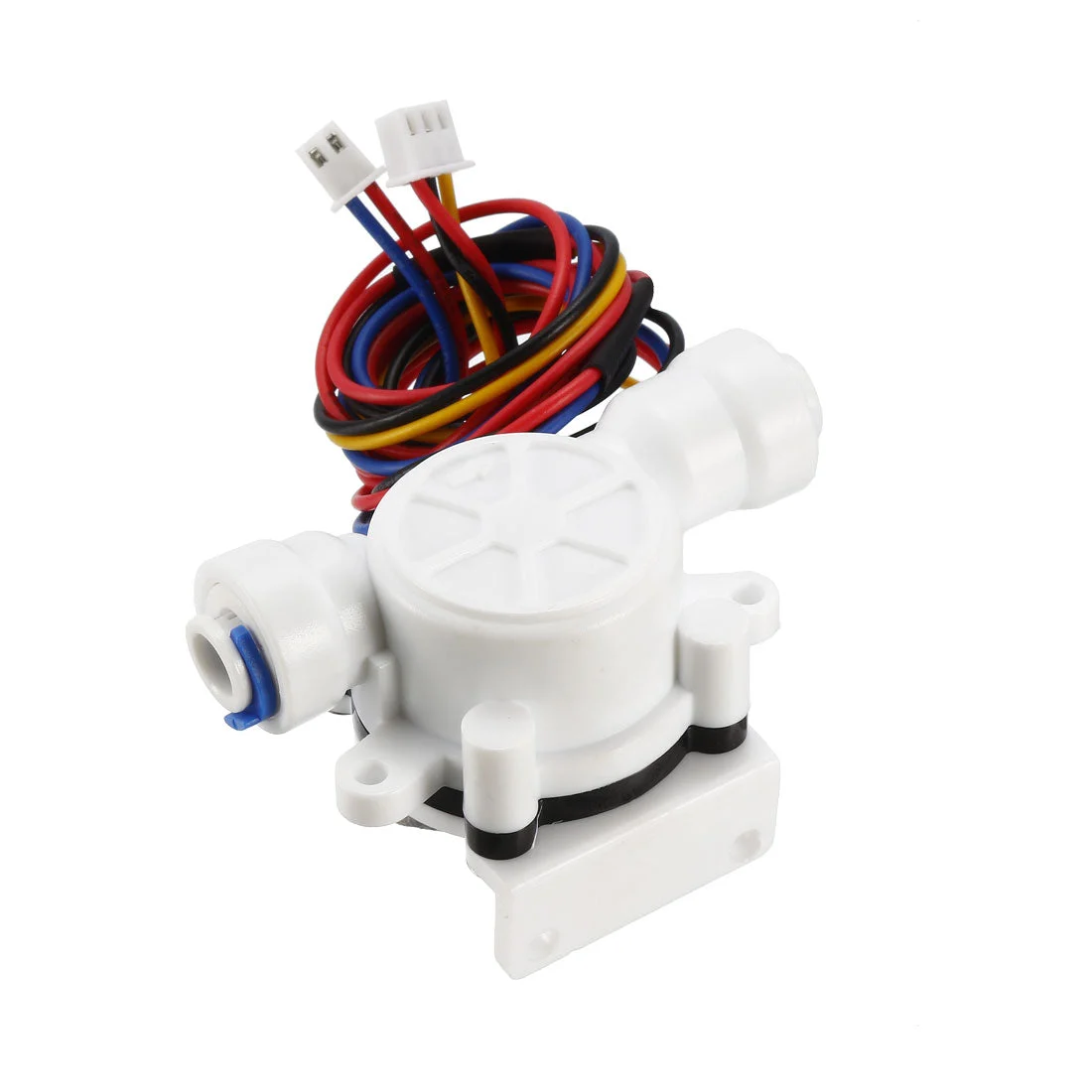 1/4in Quick Connect Hall Effect Liquid Water Flow Sensor Switch Flowmeter Meter DC5V 0.05-0.8L/min