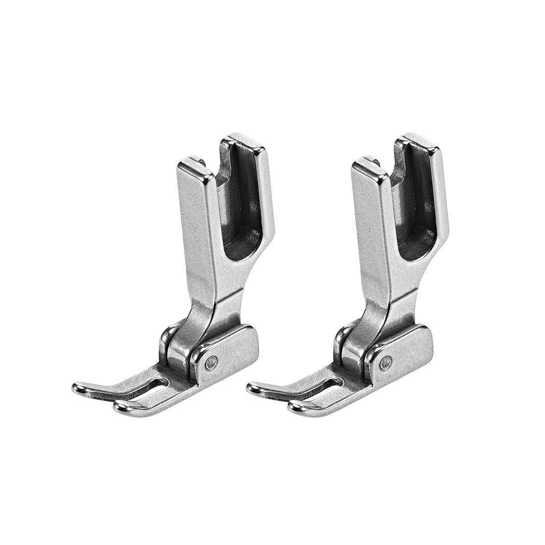 Uxcell #P58N Right Narrow Presser Foot, Industrial Sewing Foot Hinged Steel 2pcs