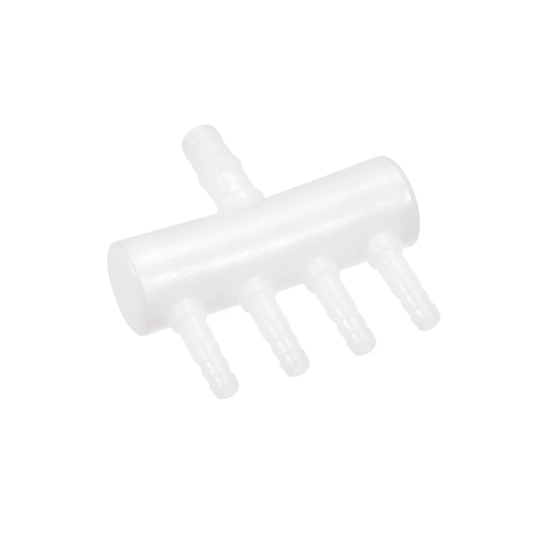 8mm to 4mm 4 Way Aquarium Air Line Tubing Splitter Connector Fish Tank Plastic Air Flow Divider Oxygen Splitter Lever Valve