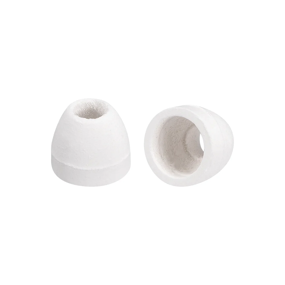 80pcs 5mm Dia Ceramic Insulator Bead Tapered Insulation Bead for Heat Shrink Tubing Heating Wire